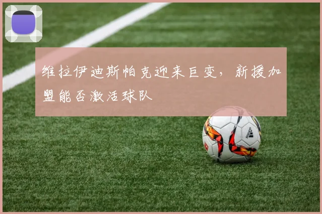 维拉伊迪斯帕克迎来巨变,新援加盟能否激活球队